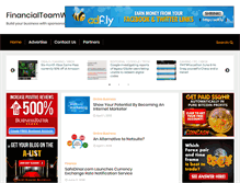 Tablet Screenshot of financialteamwork.com